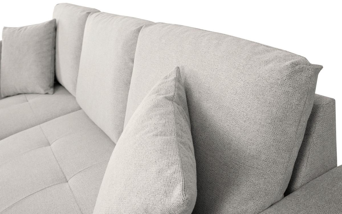 Ecksofa Lukas Creme S: 158x239 Cm - Creme, Trend, Textil (158/239cm)