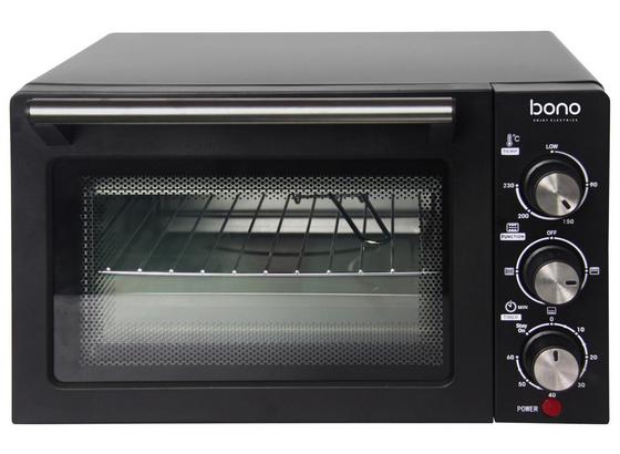 Minibackofen Emilia - Schwarz, Basics, Metall (35/25/40cm) - Bono Minibackofen Emilia - Schwarz, Basics, Metall (35/25/40cm) - Bono