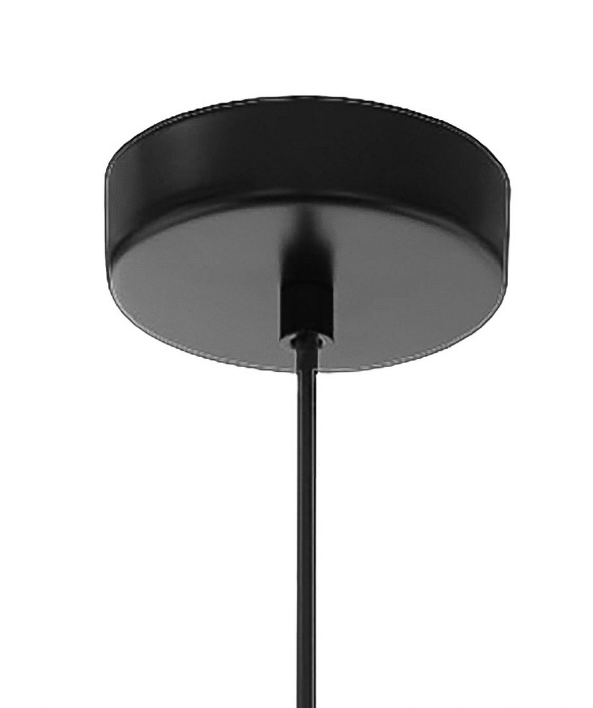 ZÁVESNÉ SVIETIDLO CARLTON 1 - čierna/zlatá, Modern, kov (31cm)