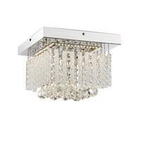 LED-Deckenleuchte 68396-12 - Design, Glas/Metall (25/25/15cm) - Globo
