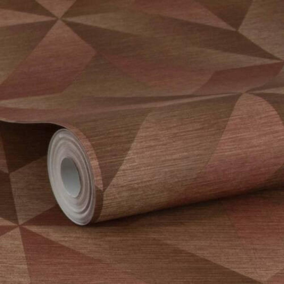 Vliestapete Ornament 52x1000 cm Rot - Rot, Basics, Papier/Kunststoff (52/1000cm)