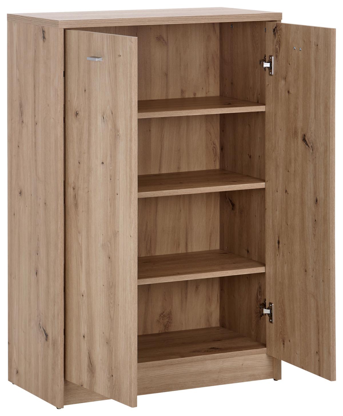 Kommode 74cm 4-You New, Eiche Artisan Dekor - Eiche Artisan, MODERN, Holzwerkstoff (74/111,4/34,6cm)