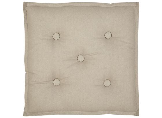 Sitzkissen Lore - Taupe, MODERN, Textil (40/40cm) - Ombra Sitzkissen Lore - Taupe, MODERN, Textil (40/40cm) - Ombra