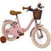 Kinderfahrrad Vintage Pink, 14 Zoll - Pink, Basics, Metall (46,5/68/91cm)