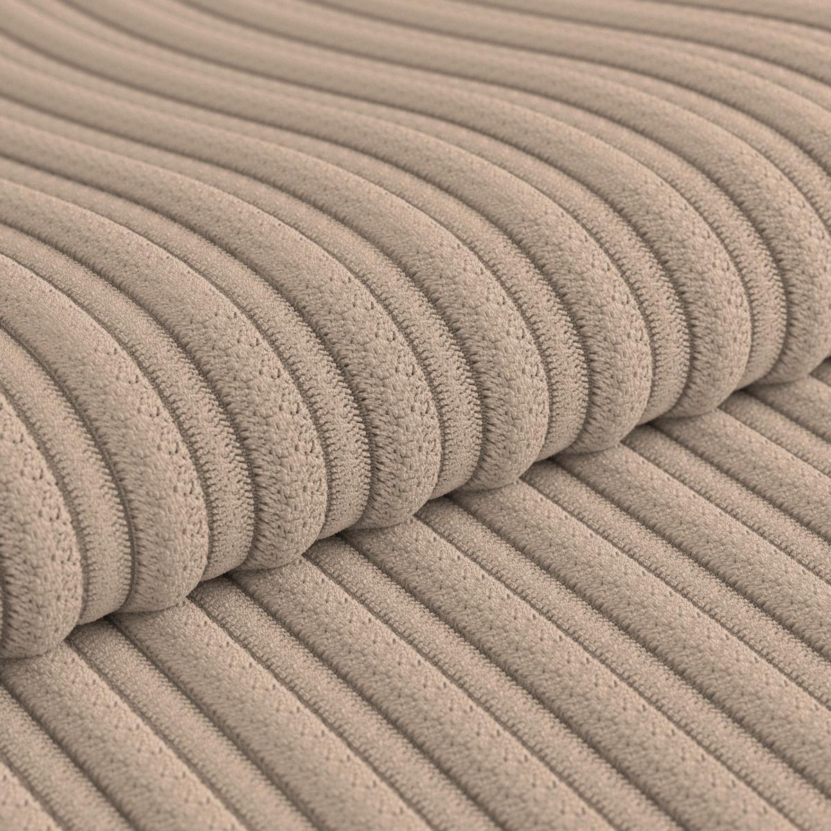 Megasofa Pelle-Megasofa - Wengefarben/Braun, Trend, Textil (261/124cm) - Luca Bessoni