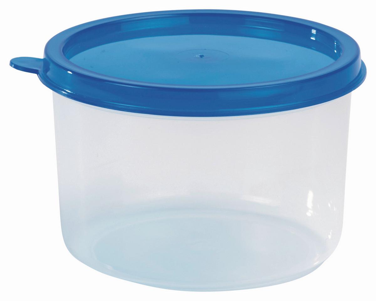 Frischhaltedose Demi ca. 500 ml, Mikrowellengeeignet - Blau/Rot, KONVENTIONELL, Kunststoff (12/7.3cm)