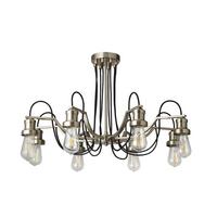 Hängeleuchte 1068-8ss Olivia - Silberfarben, KONVENTIONELL, Metall (70/43cm)
