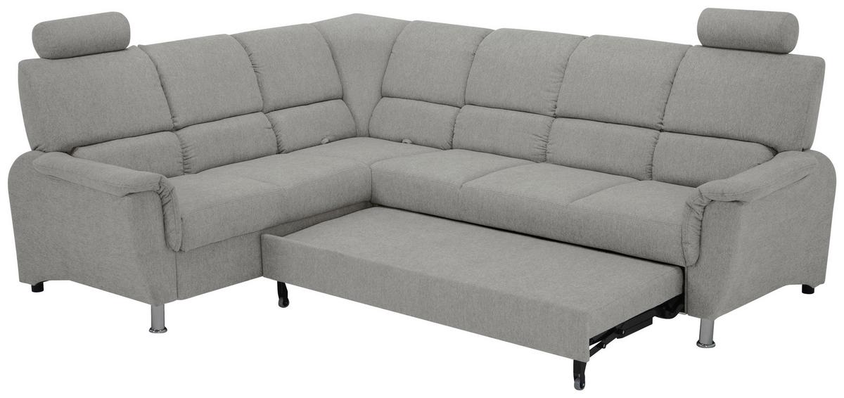 Sedačka MARSYLIA, levá, šedá - šedá, Design (219/270cm) - MID.YOU