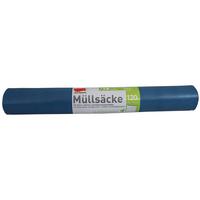 Müllbeutel BLUE, 120 Liter BLUE - Blau, KONVENTIONELL, Kunststoff - Quick Pack