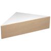 Nachkästchen Weiß, Honigeiche H: 15 Cm Usal S - Honigeiche/Weiß, MODERN, Holzwerkstoff (60/15/42,4cm) - MID.YOU