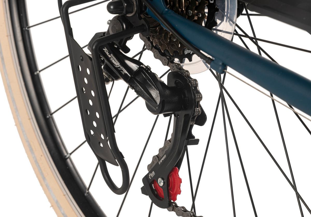 Citybike Blau 28 Zoll, Rahmenhöhe 50cm - Blau, Design, Metall (25/140/60cm)