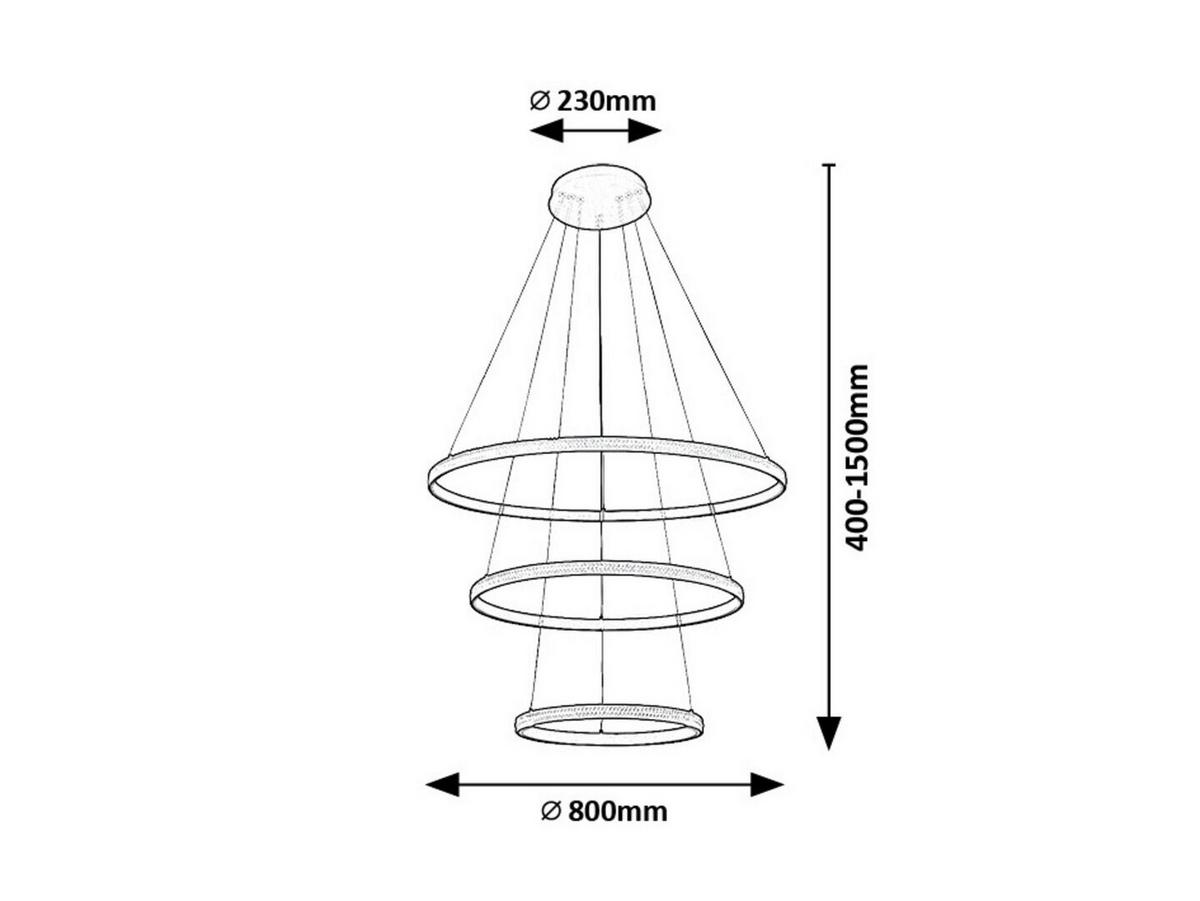 ZÁVESNÉ SVIETIDLO GRETE - čierna/biela, Design, kov/plast (80/150cm)