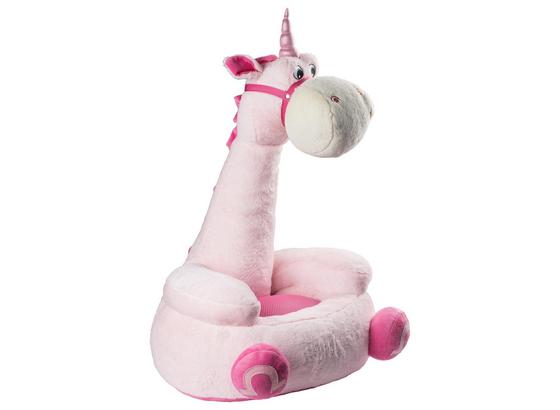 Sessel und Steckentier Einhorn - Rosa/Weiß, Textil (46/45/74cm) Sessel und Steckentier Einhorn - Rosa/Weiß, Textil (46/45/74cm)