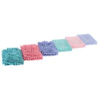 Felmosórongy Clean - rózsaszín/kék, Konventionell, textil (44/13cm) - Homezone
