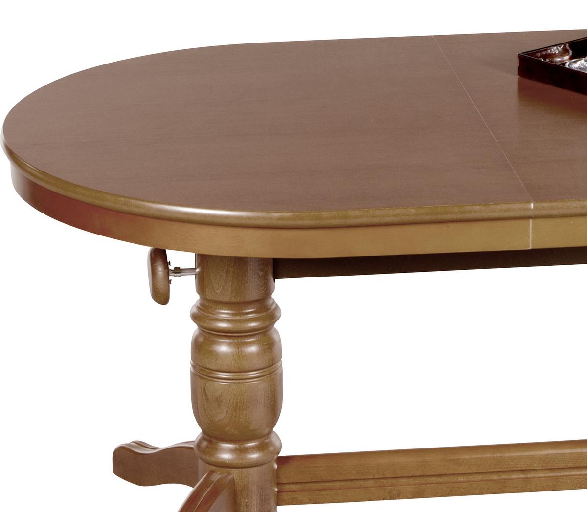 Couchtisch höhenverstellbar + ausziehbar Ramsau, Eichefarben - Eichefarben, Design, Holz/Holzwerkstoff (120-160/75/56-72cm) - MID.YOU