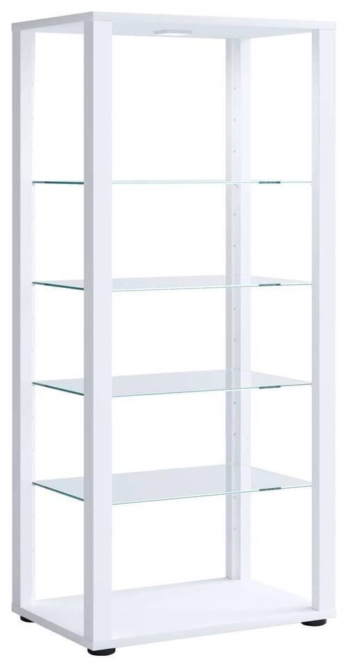 Vitrine Glasol B: 51,8 cm Weiß