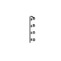 Wandleuchte 4-flammig Ip44 Chromfarben - Chromfarben, Basics, Metall (6/55/8,5cm) - Trio Leuchten