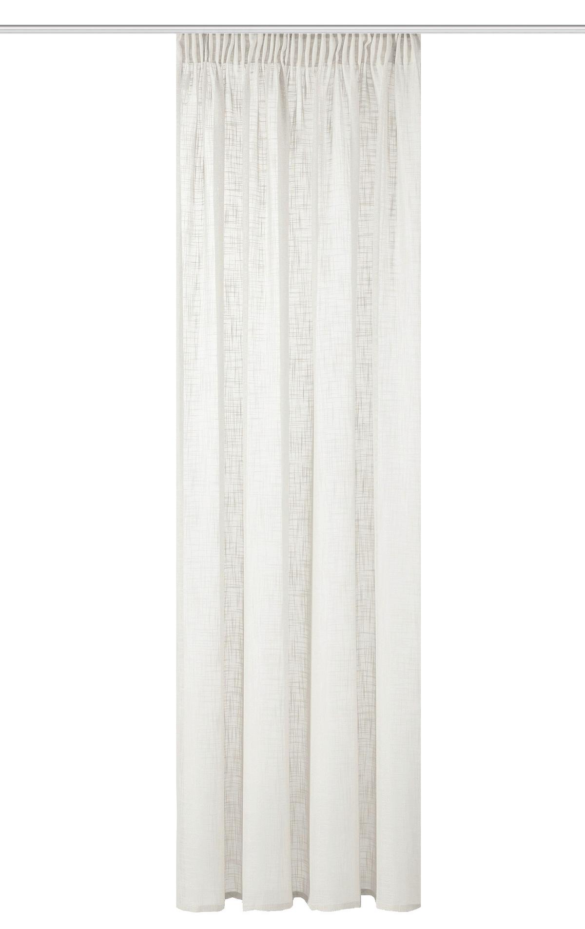 Fertigvorhang Softy - Ecru, Basics, Textil (140/245cm)