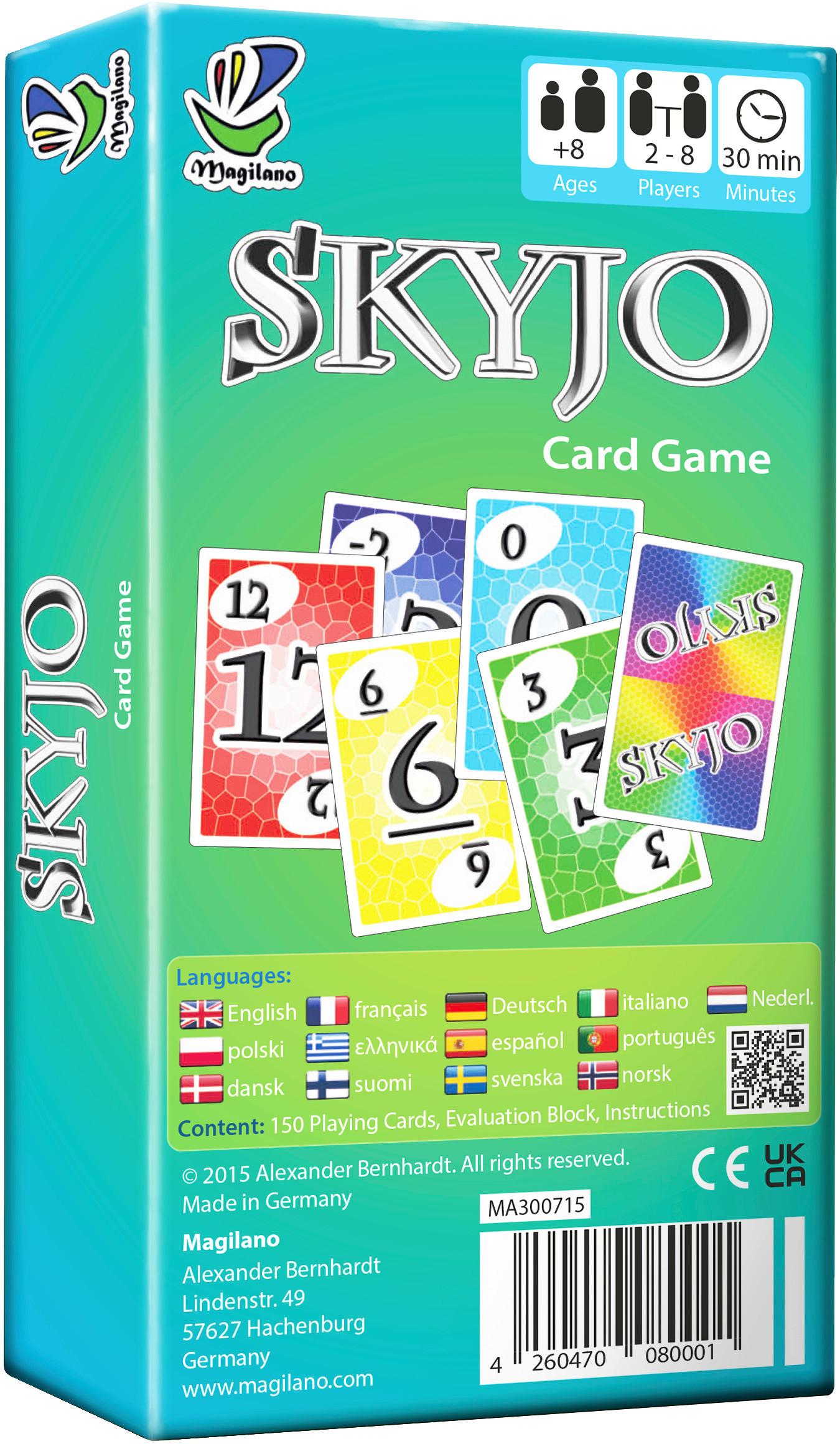 Strategiespiel Skyjo - Multicolor, Basics, Kunststoff (1/1/1cm)