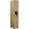 Hochschrank Flandu B: 31 cm Eiche Dekor - Honigeiche/Eichefarben, Basics, Holzwerkstoff (31/160/30cm) - MID.YOU
