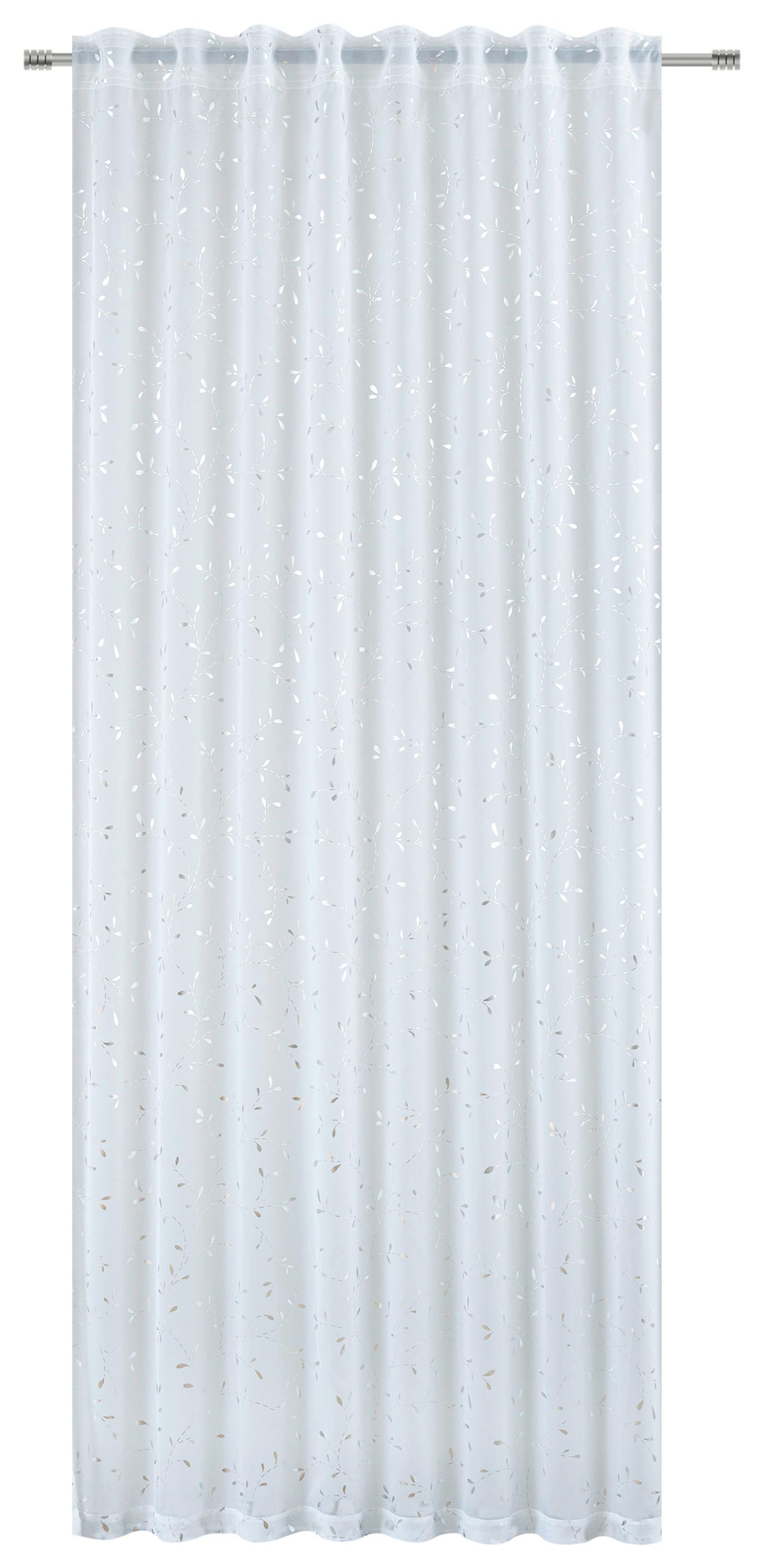 Fertigvorhang Irene - Weiß, MODERN, Textil (135/245cm) - Luca Bessoni