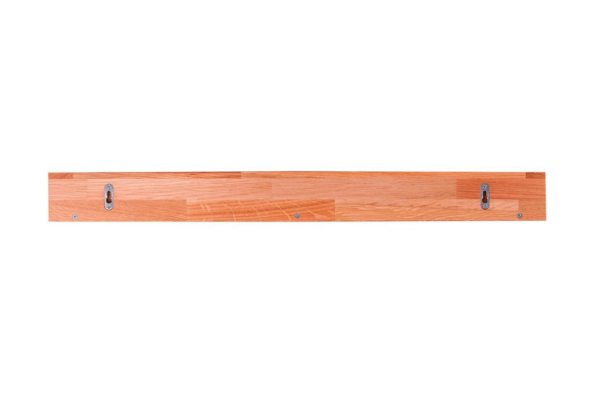 Wandboard Kalle B: 80 Cm Eiche Echtholz - Eichefarben, Basics, Holz (80/8/20cm)
