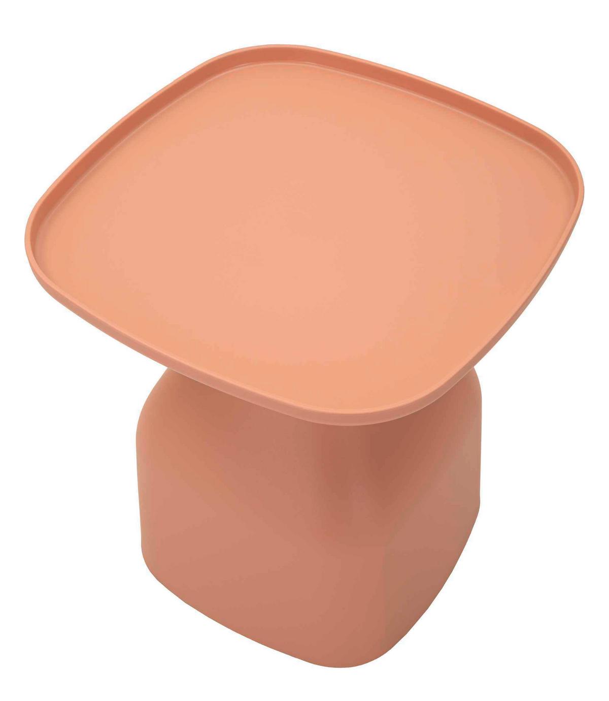 Couchtisch Gea Table Rosa B: 48 Cm - Rosa, Basics, Kunststoff (48/50/48cm)