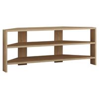 Lowboard Thales Eckfernsehtisch - Eichefarben, Design, Holzwerkstoff (114/45/36cm) - Livetastic