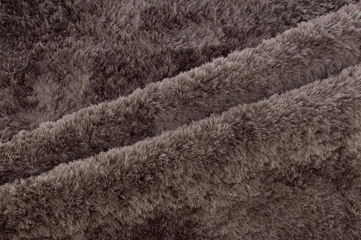 Hochflorteppich Braun Grace 200x300 cm - Braun, LIFESTYLE, Textil (200/300cm) - P & B