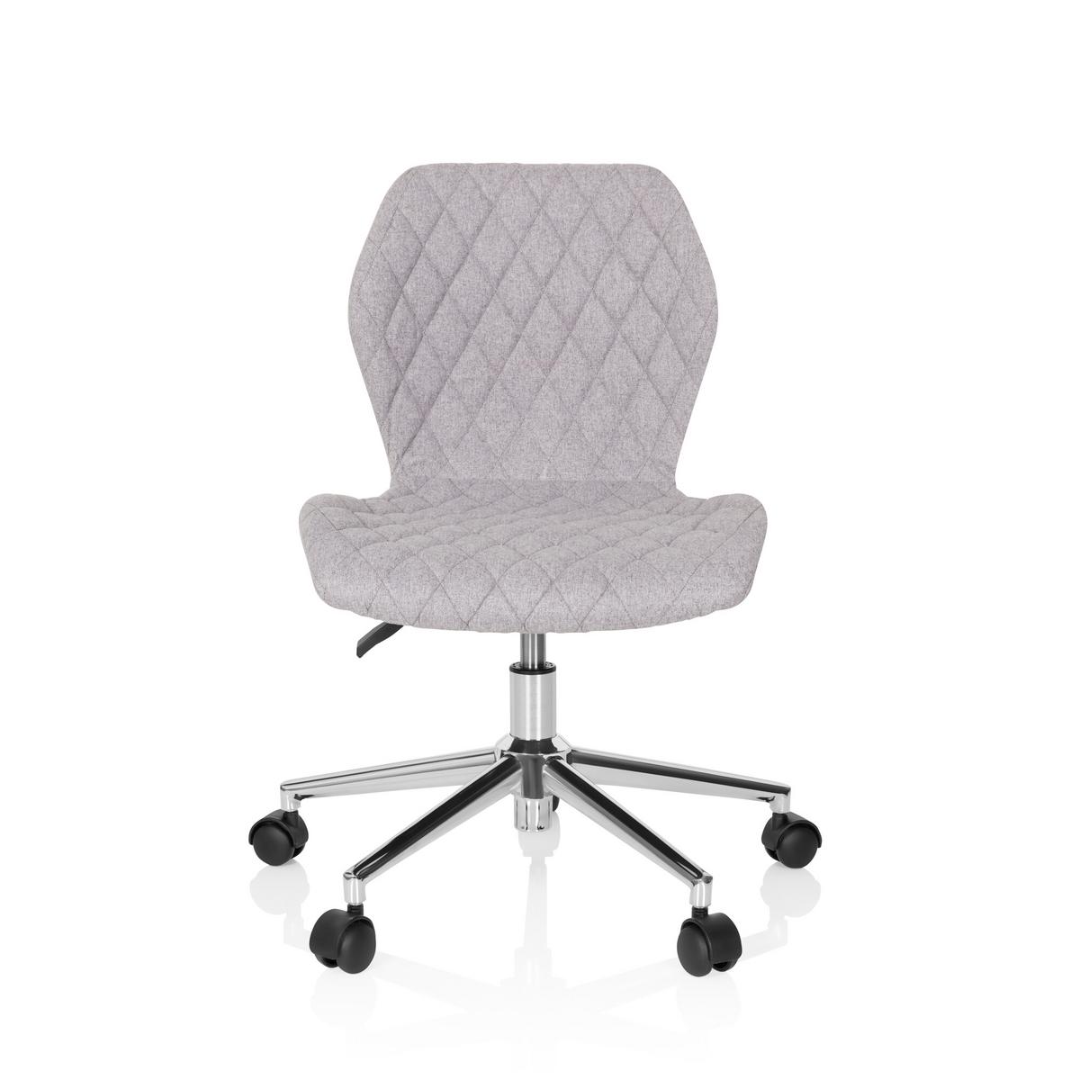 Jugenddrehstuhl Joy Ii Hellgrau - Hellgrau, Basics, Kunststoff/Textil (47/73-83/43cm) - MID.YOU