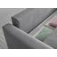 Schlafsofa Lazy 3Dl B: ca. 250 cm - Pink/Silberfarben, Design, Holzwerkstoff/Textil (250/87/129cm) - Carryhome Schlafsofa Lazy 3Dl B: ca. 250 cm - Pink/Silberfarben, Design, Holzwerkstoff/Textil (250/87/129cm) - Carryhome