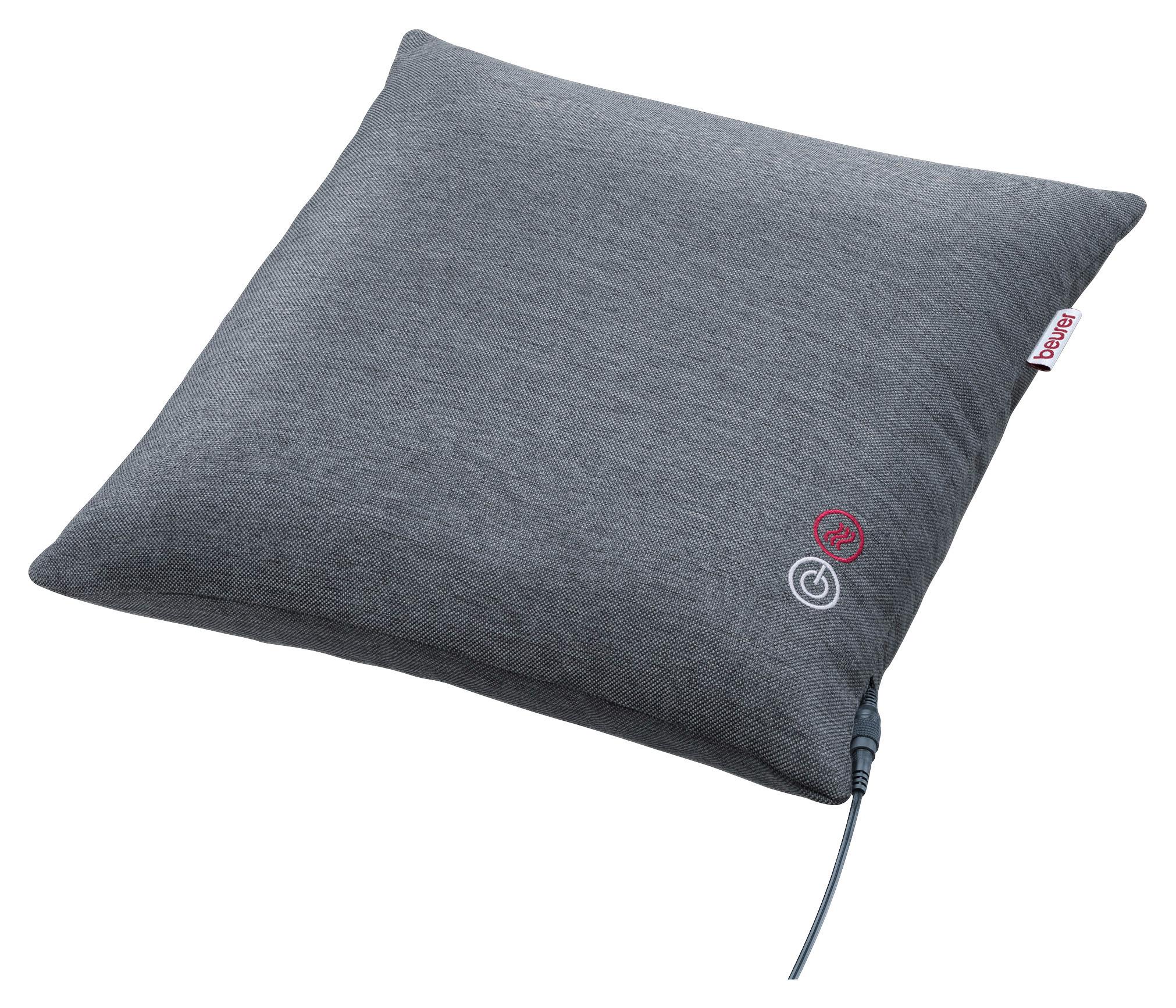 Shiatsu-Massagekissen Geeignet für Rücken, Beine, Nacken - Grau, KONVENTIONELL, Textil (40/40/10cm) - Beurer