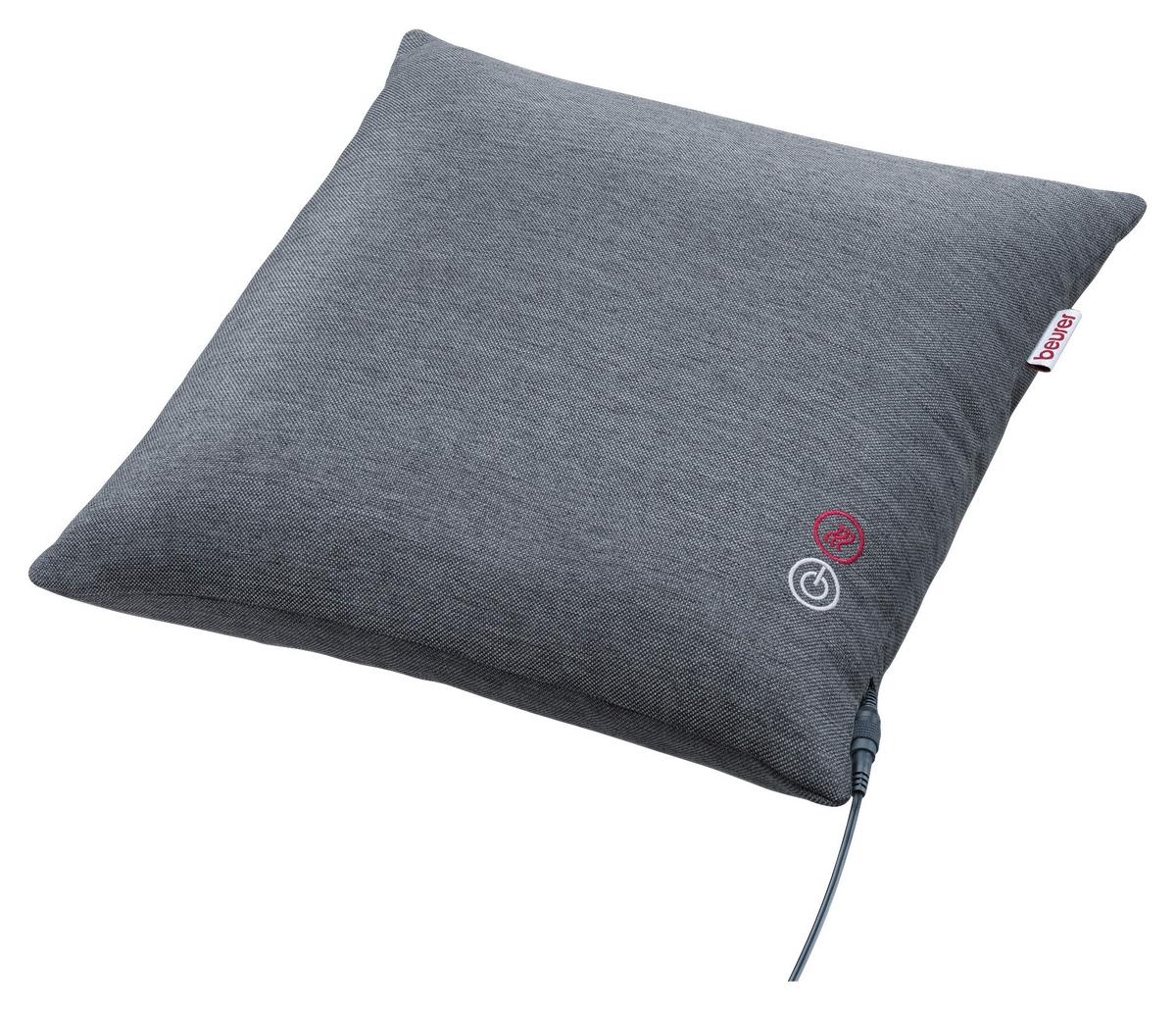 Shiatsu-massagekissen Geeignet Für Rücken, Beine, Nacken - Grau, KONVENTIONELL, Textil (40/40/10cm) - Beurer