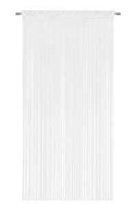 Fadenvorhang Stangendurchzug Ulla B: 90cm, Weiß - Weiß, MODERN, Textil (90/245cm) - Luca Bessoni Fadenvorhang Stangendurchzug Ulla B: 90cm, Weiß - Beispielbild