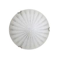 Deckenleuchte Klar L: 30 cm 22w - Klar, Basics, Glas (30/30/9cm)