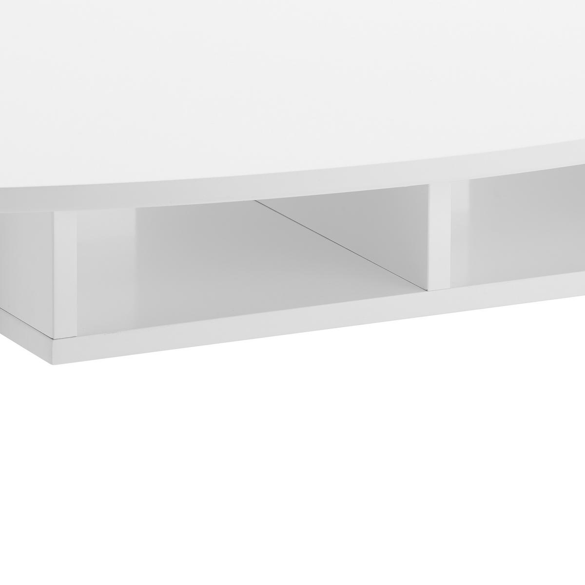 Konferenční stolek Silvio - bílá/barvy pinie, Moderní, dřevo/kompozitní dřevo (100/50/42,5cm) - Bessagi Home