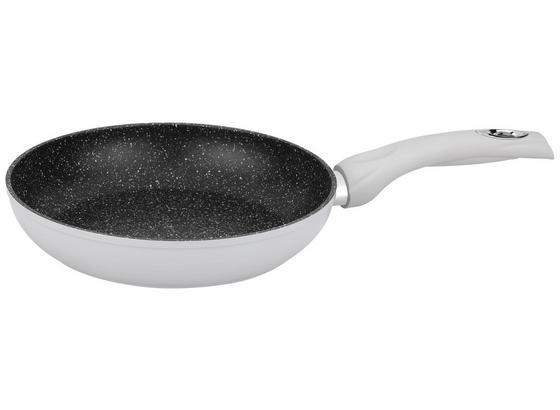 Bratpfanne Manuela D: 24 cm - Schwarz/Weiß, KONVENTIONELL, Metall (24/4,9cm) - James Wood Bratpfanne Manuela D: 24 cm - Schwarz/Weiß, KONVENTIONELL, Metall (24/4,9cm) - James Wood