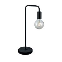 Tischlampe Schwarz Mit Schnurschalter - Schwarz, Basics, Metall (51/15/23,5cm) - Trio Leuchten