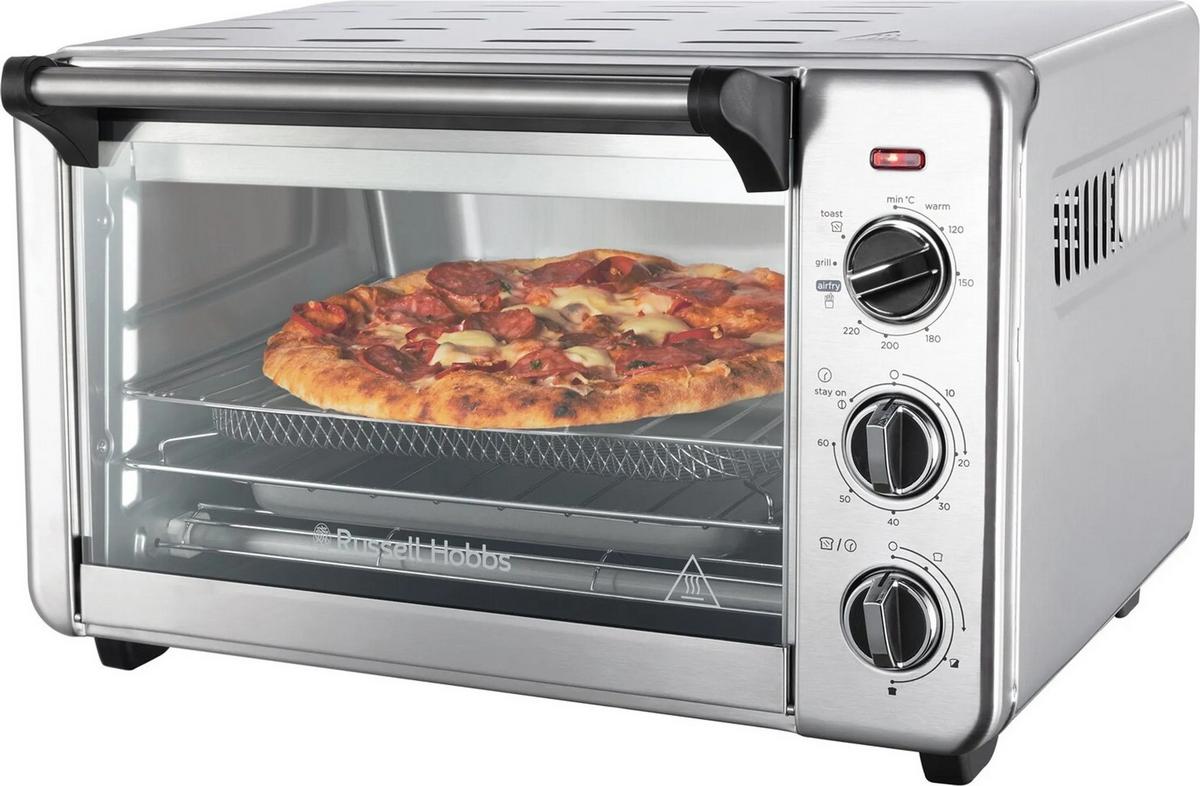 Minibackofen Express Airfry - Edelstahlfarben, Basics, Metall (36,5/27,8/45,1cm) - Russell Hobbs