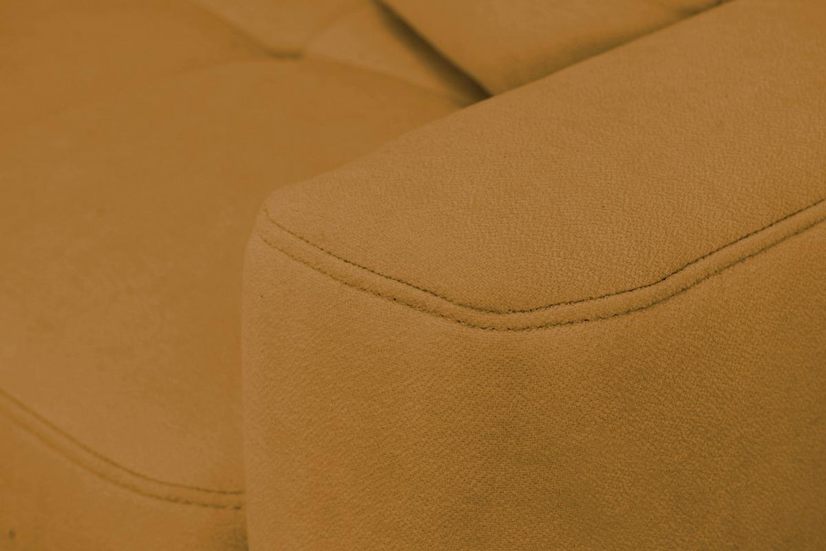 Ecksofa Mount Gelb S: 237x186 cm - Gelb, Design, Textil (237/186cm) - MID.YOU