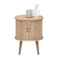 Odkládací stolek Skandy masiv/MDF - přírodní barvy, Moderní, dřevo/kompozitní dřevo (40/50/30cm) - Premium Living