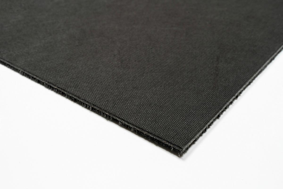 Teppichfliese Schwarz Sparkle 50x50 Cm Florhöhe 3,5 Mm - Basics, Textil (50/50cm)