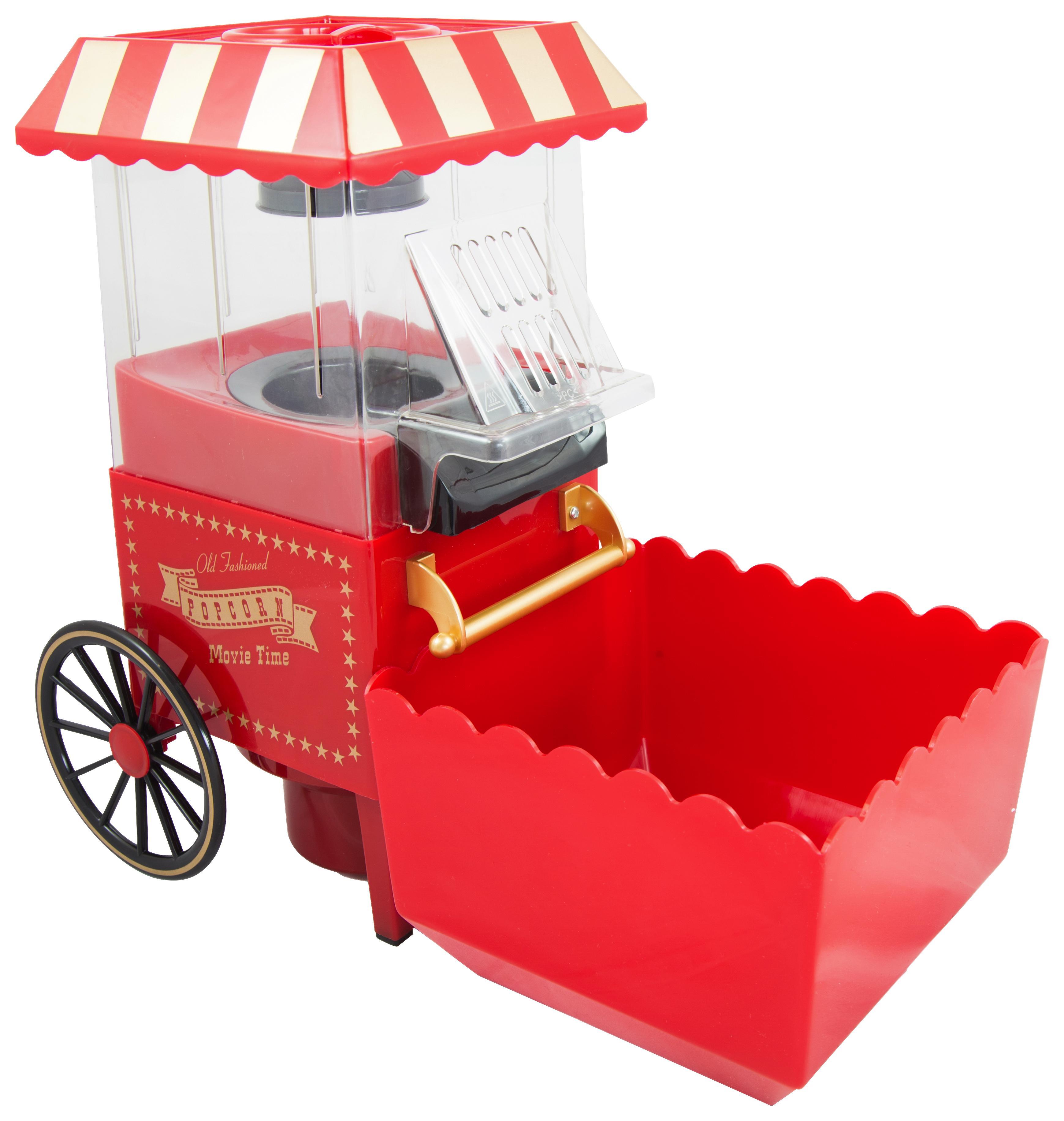 Popcornmaker Movie Time - Rot/Goldfarben, MODERN, Kunststoff/Metall (24/19,5/37cm)