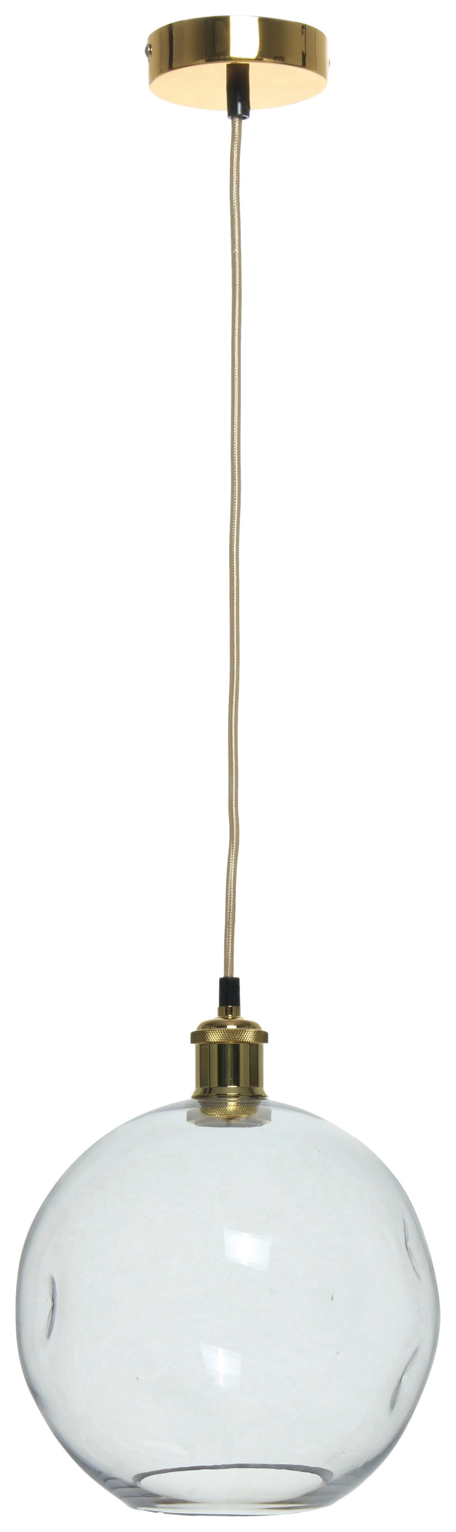 Hängeleuchte Natalie 125 Klar B: 26 cm - Klar, Basics, Glas (26/26/32cm) - Kayoom