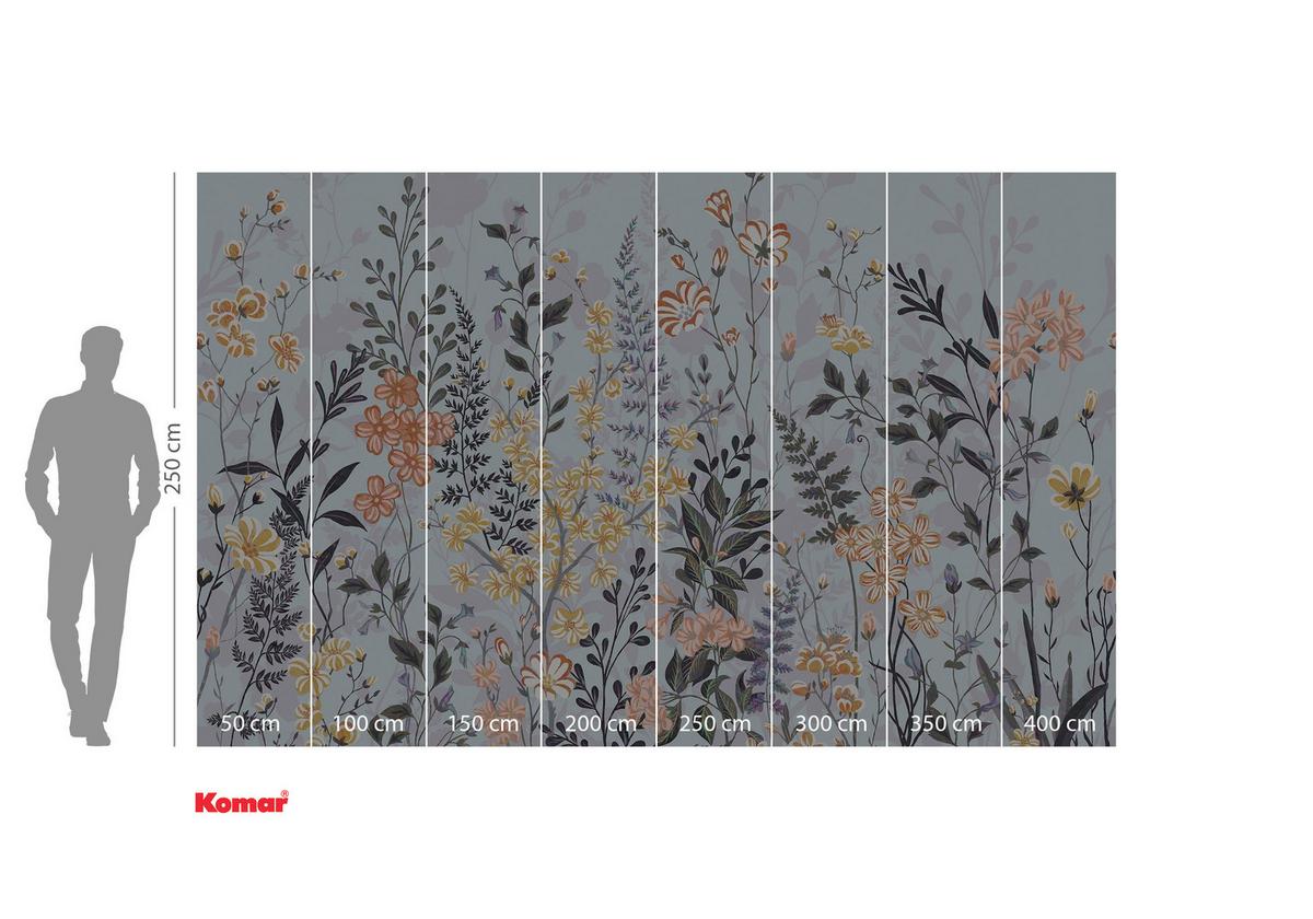 Vliestapete Chic Conservatory - Multicolor, Basics (400/250cm) - Komar