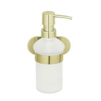 Dávkovač mydla TURBO-LOC -SB- - zlatá, Lifestyle, kov (10/16,5/10,5cm) - Mömax