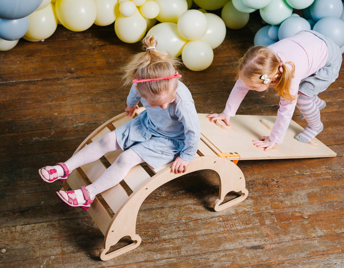 Rampe/rutschbrett The Sway Rainbow Ramp - Naturfarben, Basics, Holz (42/78/6cm)