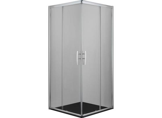 Eckeinstieg Proline B90c - Chromfarben, KONVENTIONELL, Glas/Metall (90/200/90cm) Eckeinstieg Proline B90c - Chromfarben, KONVENTIONELL, Glas/Metall (90/200/90cm)