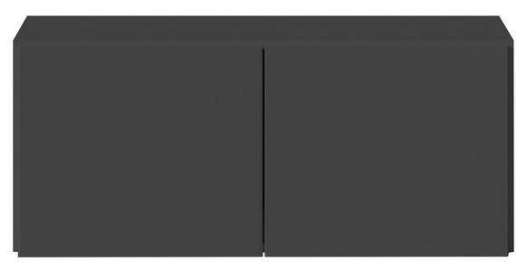 Aufsatzschrank 91 cm Max-Extra Grau - Grau, KONVENTIONELL, Holzwerkstoff (91/39/54cm) - James Wood