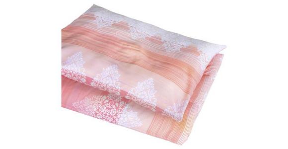 Betten-Set Sandra 2-Tlg. Mikrofaser, Trocknergeeignet - Orange/Rosa, KONVENTIONELL, Textil (70/140/90/200cm) - Primatex